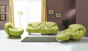 green color in the interior