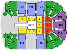 Little Caesars Arena Seating Chart Wwe Wrestling Videos