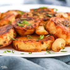 melting potatoes recipe with garlic and