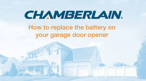 chamberlain garage door opener