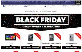 We're not robots, get sales advice 7 days a week. Appliancesdirect Co Uk Predicts Black Friday Rush