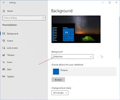 Click the add images button to select images to display. Fix Desktop Slideshow Not Working In Windows 10
