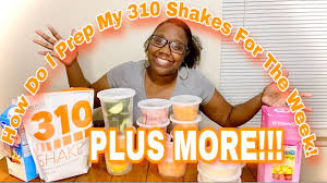 310 nutrition shake preparation how