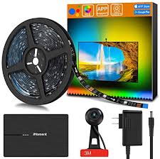 Led Tv Backlight Kit With Camera 6 23ft Music Led Strip Lights Rgb Smart Light Strip Ambient Bias Lighting 3 Modes With App Video Music Custom Compatible For Any Tv Signal Not Only Hdmi 40 55 Wantitall