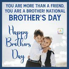 You are my superhero, but i see you every day doing awesome works. National Brother S Day Status Happy Brothers Day Whatsapp Status