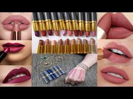 medora 6 lipstick shades swatches matte