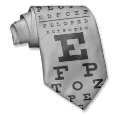 Eye Vision Chart Tie Zazzle Com Cute Custom Neckties