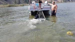 Pvc lasts a long time and is durable in most situations. Pontoon Boat Dog Ramp Youtube