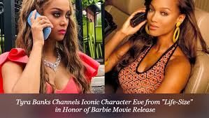 tyra banks channels iconic character