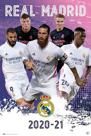 Все актуальные новости команды и игроков, состав, интервью, фото и видео Real Madrid Group 2020 2021 Poster Plakat Kaufen Bei Europosters