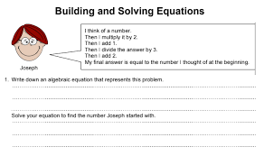 Building And Solving Complex Equations