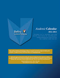 Calgary Undergraduate Academic Calendar
