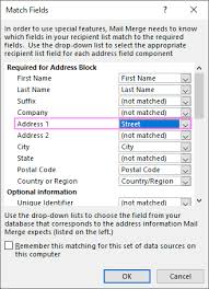 how to mail merge from excel to word