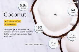 coconut nutrition facts and health benefits