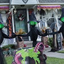 Halloween decorations can turn your yard into a ghoulish graveyard, a chilling cemetery or an evil yard haunt. Halloween Decorations Indoor Outdoor Decor Oriental Trading Company