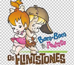 How does this match both the cartoon series the flintstones and the gender roles of the 1950s? Bamm Bamm Rubble Pebbles Flinstone Animated Film Png Clipart Animated Film Area Art Artwork Bam Free