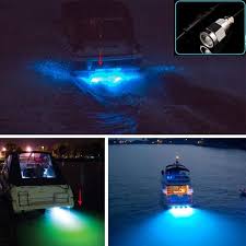 Blue Light Led Chip Npt Underwater Ip68 Boat Drain Plug Light For Fishing Marine Underwater Lights Led Boat Lights Drain Plugs