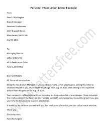 business introduction letter exles
