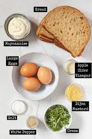 egg mayo sandwich little sugar snaps