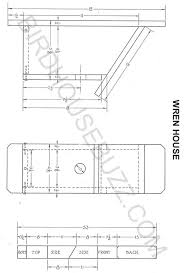 Wren House Plans Build A Bird House