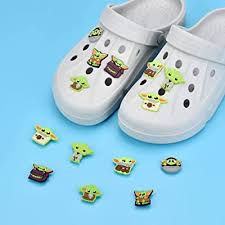 Charms to fit croc shoes #8. Buy Dreamcatching 14pcs Yoda Cartoons Croc Shoe Charms Fits For Croc Charms For Women Men Diy Clog Sandals Decoration Pvc Anime Shoe Charms Different Shoes Accessories Online In Indonesia B095rvqj8d