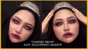 easy halloween makeup hijab 2020