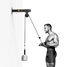 fitness lat pull down rope equipment