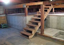 Stairs Wooden Stairs Crawlspace