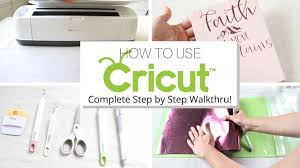 how to use cricut cutting machines for