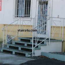 concrete block stairs home building