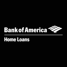 bank of america home loans white logo