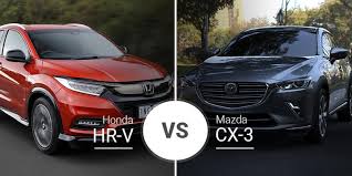 Honda Hr V Vs Mazda Cx 3
