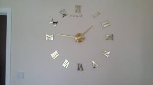 wall clock pattern luxury large diy