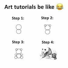 You know you've tried it. Art Tutorials Be Like Album On Imgur