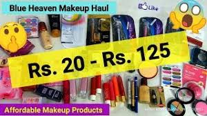 blue heaven makeup haul rs 20 rs