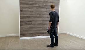 Feature Wall With Laminate Flooring
