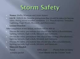 storm safety powerpoint presentation