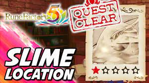RUNE FACTORY 5: SLIME ⭐ LOCATION WANTED MONSTER IN PHOROS WOODLANDS -  YouTube