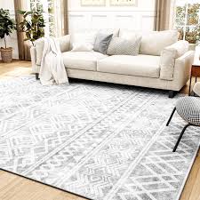 washable rugs boho large area rug