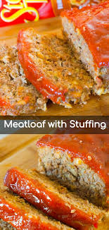 Learn how to make this easy and delicious classic meatloaf recipe or hop over and check out this equally delicious turkey meatloaf recipe. Meatloaf With Stuffing This Is Not Diet Food