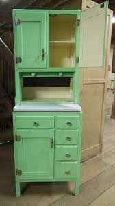 A substantial coat of primer, paint and modern hardware will give the cabinet an updated. Miniature Hoosier Cabinet Replica Made By Our Coppes Commons Historian Vintage Kitchen Cabinets Cottage Kitchen Inspiration Hoosier Cabinets