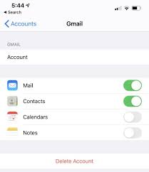 access google contacts on iphone