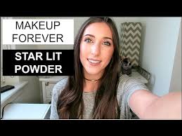 makeup forever star lit powder review