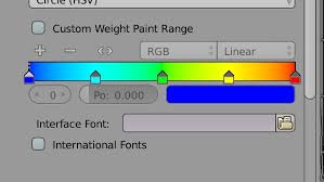 Math Behind Weight Paint Color Screen