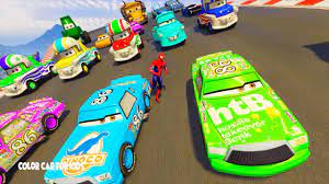Ô tô đồ chơi Cars 3 McQueen Tia Chớp - Siêu nhân người nhện - Phim Hoạt  Hình ô tô đồ chơi vui nhộn - YouTube