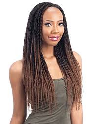 You may need to clip it out of the way or have the person you are braiding hold it. Amazon Com Pre Feathered Box Braid 20 2 Dark Brown Freetress Synthetic Crochet Braid Beauty