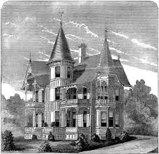 Plans For A Country Villa Circa 1875