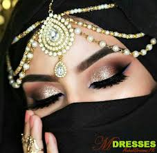 ultimate arabic eyes makeup look style