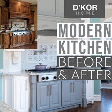 dark to light kitchen before and after