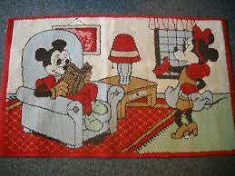 Enjoy animated and live action disney cartoons and short films including the new mickey mouse cartoons series. Disney Mickey Mouse Vintage Teppich Carpet 60er Disneyland 55x90cm Ebay
